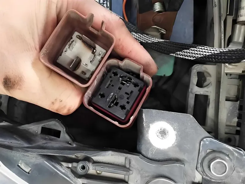 What should I do if the power relay burns What should I do if the power relay burns